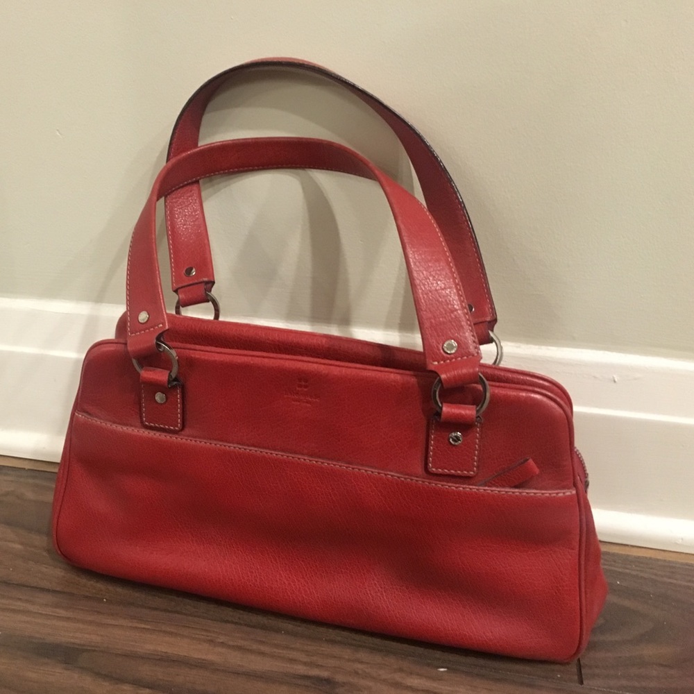 Red Kate spade handbag